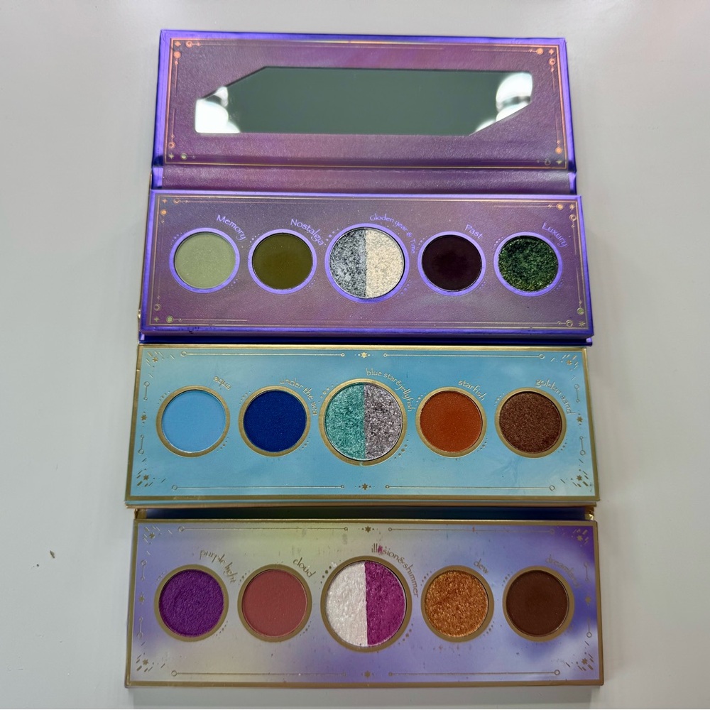 Three (3) Oden’s Eye eyeshadow palettes